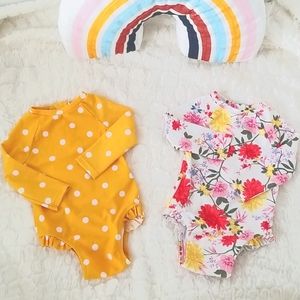 Old Navy Baby Girl Rashguards Swimsuits